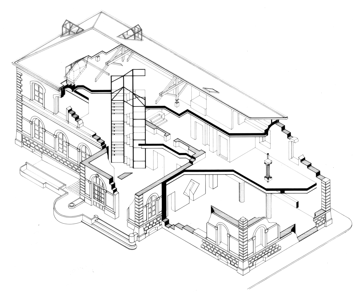Ugo Brunoni, Fondation UrBanités, bibliothèque des Pâquis