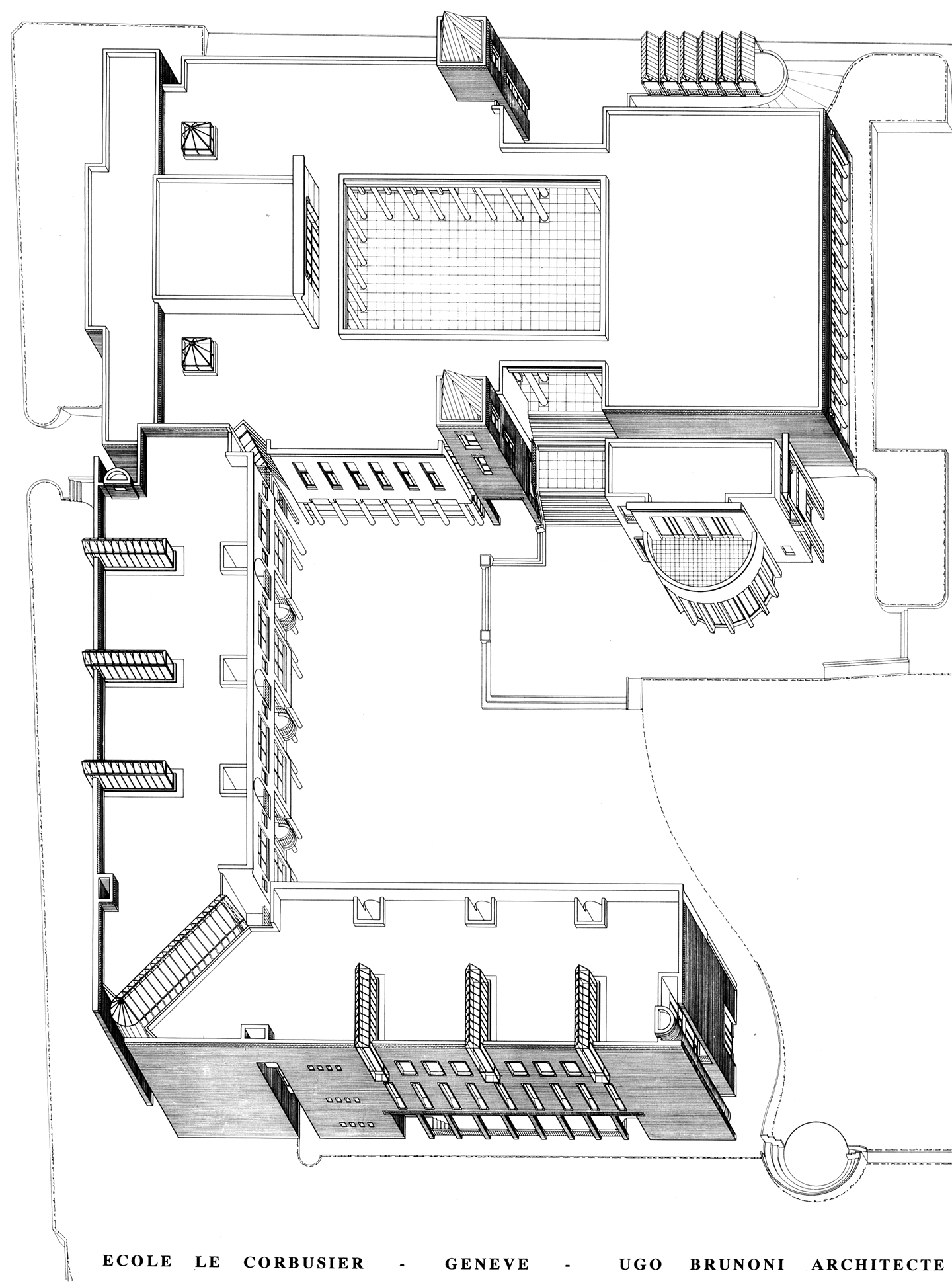 Ugo Brunoni, Fondation UrBanités, Ecole Le Corbusier
